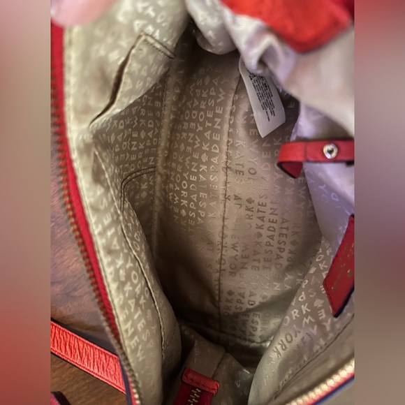 Kate Spade Red Cross Body Strap Rectangular classic bag - Picture 6 of 10